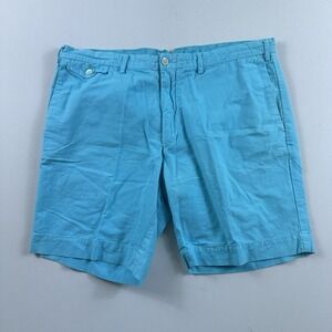 Polo‎ Ralph Lauren Chino Shorts Mens 36 Blue 100% Cotton